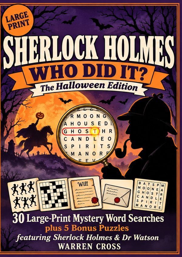 Cover of Sherlock Holmes: Who Did It? The Halloween Edition